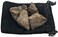 The Geode Mine Naturally Magnetic Lodestone 4 Pieces - Includes Velvet Storage Bag.