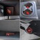 Auovo Anti-dust Mats for Dodge Challenger Accessories 2015-2021 Custom Interior Cup Holder Inserts Door Pocket Center Console Liners (Red, 11pcs/kit.