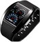 FANMIS Men's Digital Fashion Cobra LED Watches Silicone Iron Triangle Dial Sports Wrist Watch.