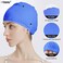 Tripsky Silicone Swim Cap,Comfortable Bathing Cap Ideal for Curly Short Medium Long Hair, Swimming Cap for Women and Men, Shower Caps Keep Hairstyle Unchanged.