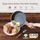 SENSARTE Nonstick Frying Pan Skillet, Swiss Granite Coating Omelette Pan, Healthy Stone Cookware Chef's Pan, PFOA Free (8/9. 5/10/11/12. 5 Inch(8 Inch.