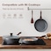 SENSARTE Nonstick Frying Pan Skillet, Swiss Granite Coating Omelette Pan, Healthy Stone Cookware Chef's Pan, PFOA Free (8/9. 5/10/11/12. 5 Inch(8 Inch.