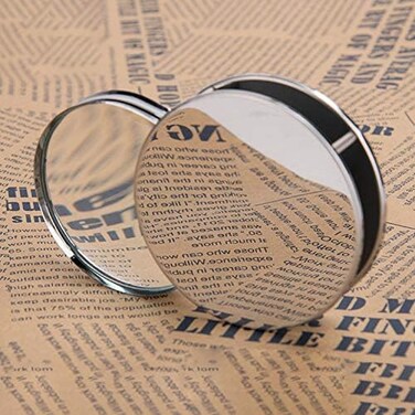 IPENNY Mini 20X Folding Pocket Magnifier with Metal Protective Case, Portable Reading Magnifying Glass for Reading, Inspection, Jewelry, Coins, Hobby, Travel.