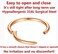 ORANGELOVE Hypoallergenic Nose Rings 20G 18G 16G 14G 12G 10G 8G 316l Surgical Steel Septum Jewelry Hinged Segment Ring Body Piercing Nose Hoop Lip Rings Nose Helix Cartilage Rook Earrings.