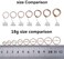 ORANGELOVE Hypoallergenic Nose Rings 20G 18G 16G 14G 12G 10G 8G 316l Surgical Steel Septum Jewelry Hinged Segment Ring Body Piercing Nose Hoop Lip Rings Nose Helix Cartilage Rook Earrings.
