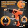 JOY TOWN Kids Real Power Drill Set &ndash; Electric Cordless Drill Tool Kit for Children with Interchangeable Bits, Flexible Shaft, Charger, All in Carrying Case, Learning Tools for BoysGirls Home DIY.