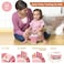 MCGMITT Portable Potty Seat for Kids Travel - Foldable Training Toilet Chair for Toddler Girls with Storage Bags for Outdoor and Indoor Easy to Clean(Pink.