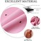 UNISTAR 2 Panels Stars Blackout Curtains for Bedroom Girls Kids Baby Window Decoration Double Layer Star Cut Out Aesthetic Living Room Decor Wall Home Curtain,W52 x L63 Inches,Pink.