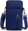 VINAIDA (Blue- Small Crossbody Wallet Phone Bag for Women Mini Crossbody Cell Phone Purse.