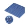 Yoption 15 Pieces Glue Gun Sealing Wax Sticks for Wax Seal Stamp, Great for Wedding Invitations, Cards, Envelopes blue AGUS185.