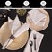 BEDDING CRAFT Set of 12 Linen Flax Cotton Cloth Dinner Napkin with 1 -Fold 18x18 Natural Mitered Corners - Perfect for Wedding, Dinner, Parties, and Table Decorations.