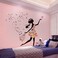 DEKOSH Girl Wall Decals for Baby NurseryPeelStick Decorative Wall Art Sticker for Teen Girl Bedroom, Playroom Mural.