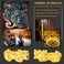 EIELO Feng Shui Pixiu Good Luck Bracelets for Men Women Natural Gemstone Healing Energy Obsidian Pi Yao Dragon Charm Beaded Bracelet Attach Wealth Money Jewelry.