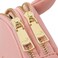 INICAT Travel Small Sling Bag Leather Crossbody Bags for Women Fanny Packs Cross Body Bag for Woman Cross Body Purses, Pink, Small, Fashion.
