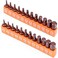 Amartisan 24-Piece Hex Head Allen Wrench Drill Bit Set, Metric and SAE S2 Steel Hex Bits Set, 1" Long.