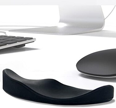 Aosome Palm Mouse Wrist Rest Support, Black.