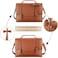 ECOSUSI Laptop Messenger Bag Women Briefcase 15. 6 inch Laptop Satchel Handbags.