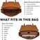 ECOSUSI Laptop Messenger Bag Women Briefcase 15. 6 inch Laptop Satchel Handbags.