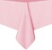 sancua Rectangle Tablecloth - 54 x 78 Inch - Stain and Wrinkle Resistant Washable Polyester Table Cloth, Decorative Fabric Table Cover for Dining Table, Buffet Parties and Camping, Pink.