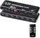 موزع إشارة HDMI من Anber-Tech، مصفوفة 4x2، مصفوفة HDMI بدقة 4K، صندوق مقسم ومحول 4 مداخل ومخرجين مع مستخرج EDID وجهاز تحكم عن بعد بالأشعة تحت الحمراء، يدعم دقة Ultra 4K HDR، و4Kx2K@60Hz، و3D، و1080P،