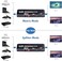 موزع إشارة HDMI من Anber-Tech، مصفوفة 4x2، مصفوفة HDMI بدقة 4K، صندوق مقسم ومحول 4 مداخل ومخرجين مع مستخرج EDID وجهاز تحكم عن بعد بالأشعة تحت الحمراء، يدعم دقة Ultra 4K HDR، و4Kx2K@60Hz، و3D، و1080P،
