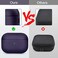 JIELIELE Upgrade Airpods Pro Case Cover, Leather Texture Full-Body Protective Case Cover for Apple Airpods Pro,Wireless Charging and Front LED Visible (Burgundy.