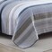 Nautica Home Galewood Collection Quilt Set-100% Cotton, Reversible, All Season Bedding with Matching Shams, Pre-Washed for Added Softness, Queen, Blue.