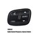 Reeoutdoor Steering Wheel Control Switch Button Replacement for 2003-2009 Silverado Suburban Tahoe Avalanche GMC Sierra Yukon Escalade Replaces21997738, 21997739, 1999442, 1999443.