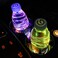 LEDCARE LED Car Cup Holder Lights, 7 Colors Changing USB Charging Mat Waterproof Cup Pad, LED Interior Atmosphere Lamp Decoration Light Inside Car Lighting Accessories (2pcs(Style 2.