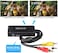TaiHuai HDMI to RCA Converter, HDMI to AV 3RCA CVBs Composite Video Audio Converter Adapter Supports PAL/NTSC for TV Stick, Roku, Apple TV, PC, Laptop, Xbox, HDTV.