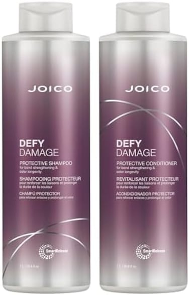 Joico Defy Damage Protective ShampooConditioner SetPreserve Hair ColorFor Bond StrengtheningColor Longevity.