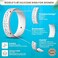 KAUAI - Silicone Wedding Ring for Women -Leading Brand, from The Latest Artist Design Innovations to Leading-Edge Comfort: Pro-Athletic RingKauai Elegance Rings Collection 6.