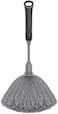 MR.SIGA MR. SIGA Microfiber Delicate Duster, Comfortable Non slip Handle, Detachable Washable Duster Head, GreyBlack.