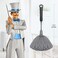 MR.SIGA MR. SIGA Microfiber Delicate Duster, Comfortable Non slip Handle, Detachable Washable Duster Head, GreyBlack.