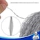 MR.SIGA MR. SIGA Microfiber Delicate Duster, Comfortable Non slip Handle, Detachable Washable Duster Head, GreyBlack.