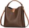 IBFUN Women Satchel Handbag Purse Ladies Leather Vintage Top Handle Tote Handbag.
