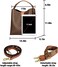 IBFUN Women Satchel Handbag Purse Ladies Leather Vintage Top Handle Tote Handbag.
