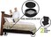 Slipstick CB676 3 Inch Incline Bed Risers for Acid Reflux, Pain, and Breathing Relief (Set of 2 Medical Risers and 2 GorillaPadsRaises/Elevates Head of Bed.