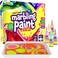 Dan&amp;Darci DanDarci Marbling Paint Art Kit for Kids - Arts and Crafts for GirlsBoys Ages 6-12 - Craft Kits Art Set - Best Tween Paint Gift, Ideas for Kids Activities Age 4 5 6 7 8 9 10 Marble Painting.