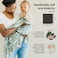 Copper Pearl Large Premium Knit Baby Swaddle Receiving BlanketFerra by.