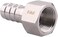 DERNORD 3/4" Barbed Hose x 3/4" NPT Female - Home Brew Fitting 304 Stainless Steel Pack of 2.