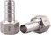 DERNORD 3/4" Barbed Hose x 3/4" NPT Female - Home Brew Fitting 304 Stainless Steel Pack of 2.