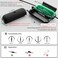 Flemoon [3 Pack] Outdoor Extension Cord Safety Cover with Waterproof Seal, Weatherproof Electrical Connection Box to Protect Outdoor Outlet, Plug, Socket, Christmas Holiday Decoration Light, Black.