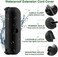 Flemoon [3 Pack] Outdoor Extension Cord Safety Cover with Waterproof Seal, Weatherproof Electrical Connection Box to Protect Outdoor Outlet, Plug, Socket, Christmas Holiday Decoration Light, Black.