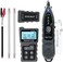 KOLSOL 4 in 1 Network Cable Tracker PoE Tester with NCVLamp for CAT5e/CAT6/CAT6a, Detect PoE Voltage, PSE Standards, Measure Cable Fault Distance by TDR Function NF-8209.