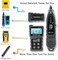 KOLSOL 4 in 1 Network Cable Tracker PoE Tester with NCVLamp for CAT5e/CAT6/CAT6a, Detect PoE Voltage, PSE Standards, Measure Cable Fault Distance by TDR Function NF-8209.