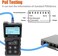 KOLSOL 4 in 1 Network Cable Tracker PoE Tester with NCVLamp for CAT5e/CAT6/CAT6a, Detect PoE Voltage, PSE Standards, Measure Cable Fault Distance by TDR Function NF-8209.
