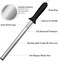 LEVINCHY Diamond Knife Sharpening Steel 12 inch, Professional Diamond coating Honing Steel, Premium Diamond Knife Sharpener Rod for all knives, LightweightDurable.