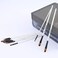 GETHPEN Filbert Paint Brushes Set, 12 PCS Artist Brush for Acrylic Oil Watercolor Gouache Artist Professional Painting Kits with Synthetic Nylon Tips White.
