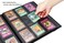 AITIME Sport Fans Gaming Card Collection Binder, 360 Side Loading Trading Card Collection Book MTG Yugioh Cards Protection Holder Playing Cards and Coupons Protector Storage Book (Black.